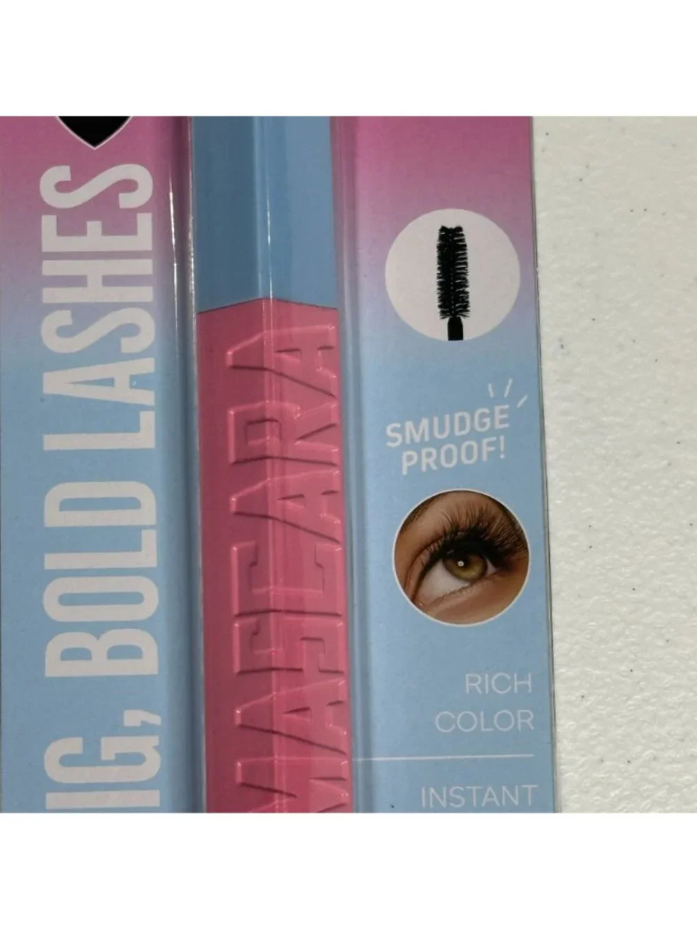 Beauty Intuition Big Bold Mascara Black Smudge Proof Volume Lash